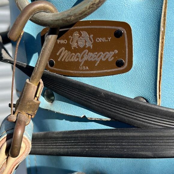 Finesse vintage pro only MacGregor retro golf bag with walking stand - Picture 6 of 8